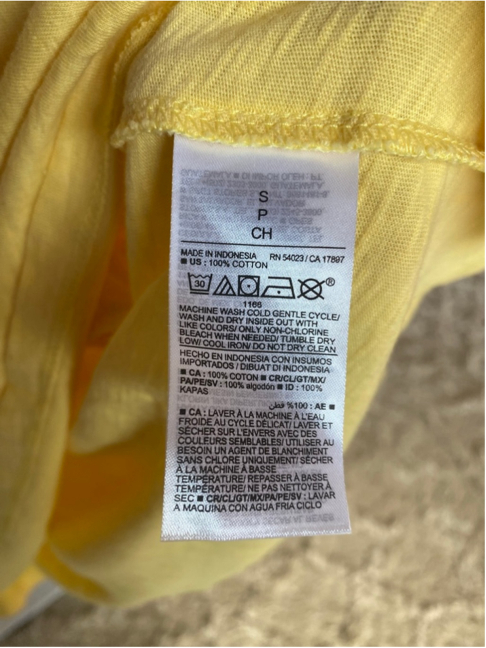 Old Navy Mini Dress Butter Yellow Coastal Cottagecore Tiered S Soft Quiet Luxury - Picture 6 of 7
